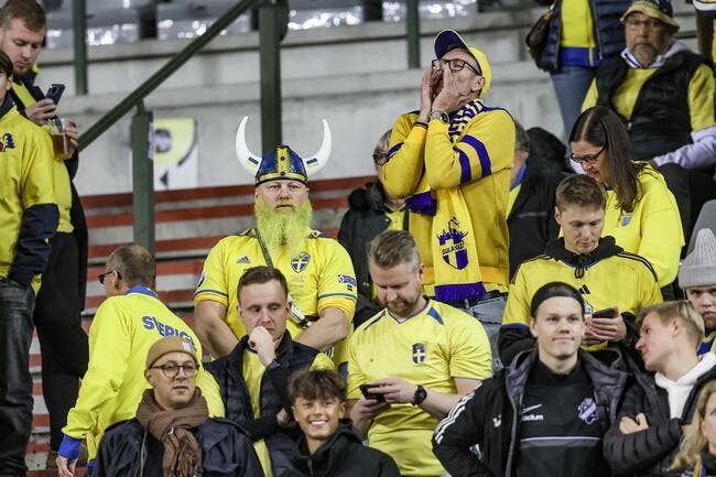 Le match Belgique-Suède ne reprendra pas