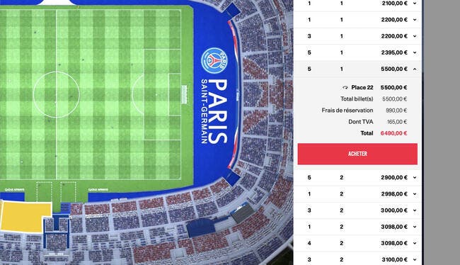PSG-Dortmund : 6490 euros la place, Paris écoeure ses supporters