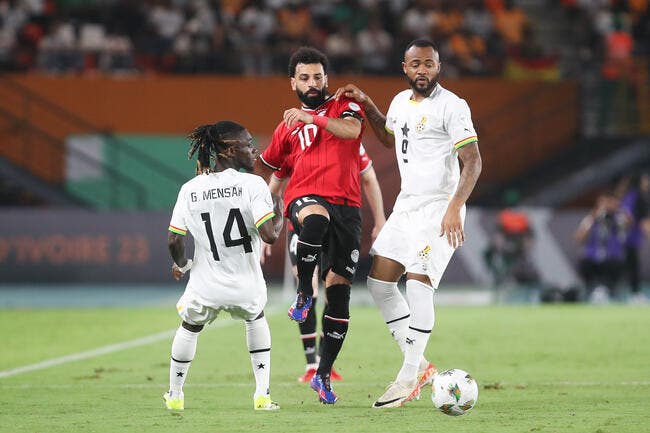 CAN 2024 : L’Égypte accroche le Ghana, mais perd Salah