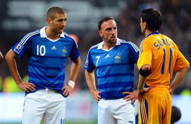 Ribéry et Benzema virés de chez les Bleus