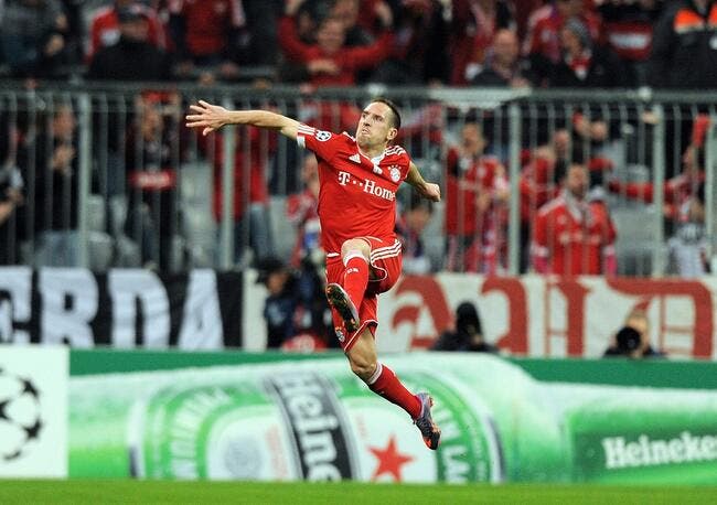 La photo foot : Ribéry relance le Bayern Munich