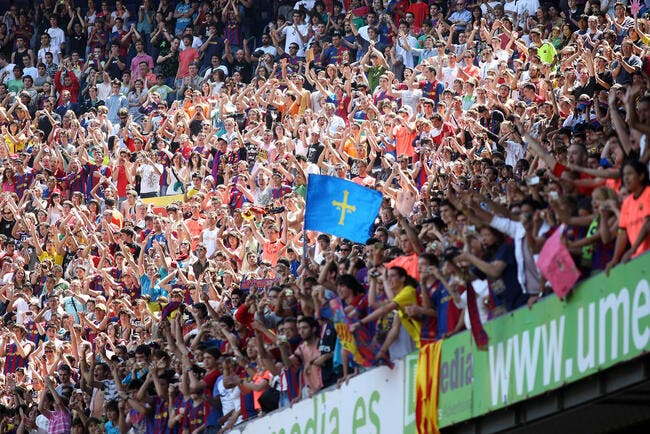 La photo du jour : Villa fait un carton au Camp Nou