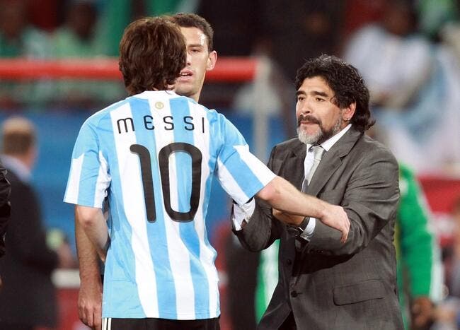 Messi était déjà accro à Maradona