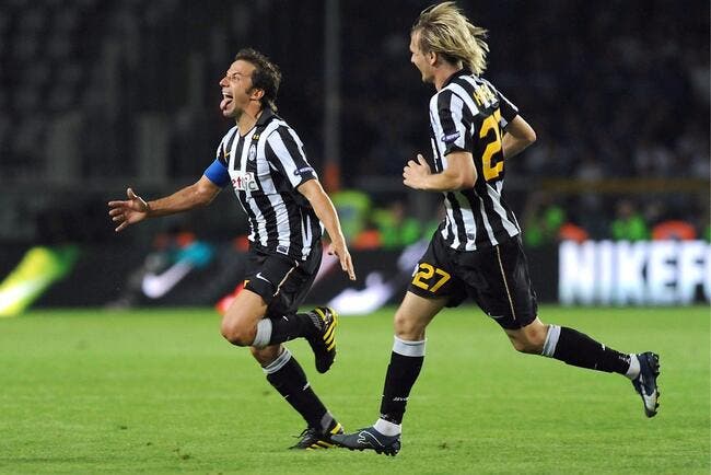 La Juventus et Del Piero renvoient Milan à ses études