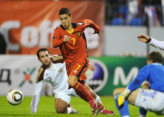 Hazard « doit peut-être moins s'amuser » avec la Belgique