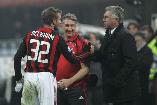 Beckham : «Je veux rester à Milan»